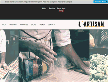 Tablet Screenshot of lartisantaller.com